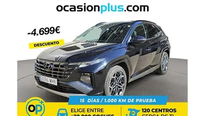 Usado Hyundai Tucson N Line 150 CV (110 kW) 2023 Negro SUV