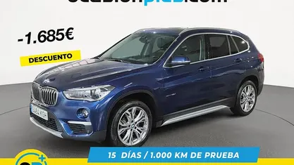 Azul Usado 2017 BMW X1 SUV | 21.065 € (Precio justo)