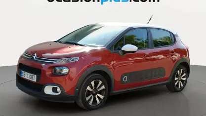 Usado Citroën C3 Feel 82 CV (60 kW) 2018 Rojo Utilitario