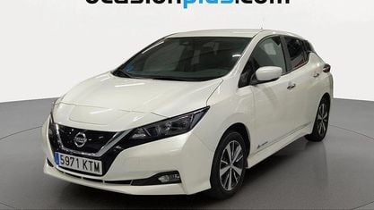 Brugt Nissan Leaf Acenta 160 kW (218 HK) 2019 Hvid Hatchback
