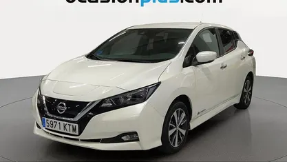 Usado Nissan Leaf Acenta 160 kW (218 CV) 2019 Blanco Utilitario