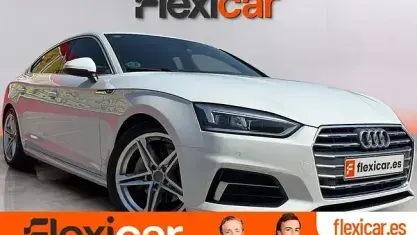 Usado Audi A5 Sportback 190 CV (139 kW) 2018 Blanco Utilitario