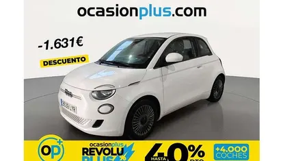 Usado Fiat 500e Icon 86 kW (118 CV) 2022 Blanco Utilitario