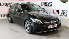 Negro Usado 2020 Mercedes C300e Familiar | 27.500 € (Precio justo)