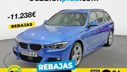 Azul Usado 2016 BMW 330 Familiar | 20.362 € (Buen precio)