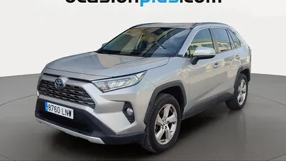 Usado Toyota RAV4 Hybrid Advance 218 CV (160 kW) 2021 Gris plata SUV