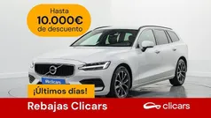 Blanco Usado 2021 Volvo V60 Momentum Familiar | 23.390 € (Precio justo)