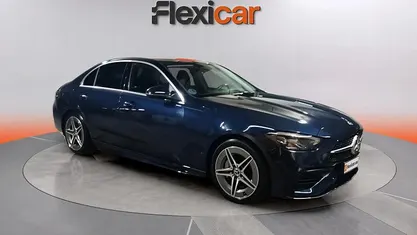 Usado Mercedes C200 204 CV (150 kW) 2021 Azul Berlina