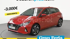 Rojo Usado 2021 Hyundai i20 Berlina | 13.090 € (Precio justo)