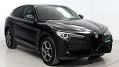 Negro Usado 2022 Alfa Romeo Stelvio Sprint SUV | 34.500 € (Precio justo)