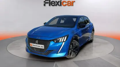 Usado Peugeot 208 GT-line 101 CV (74 kW) 2020 Azul Utilitario