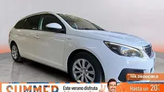 Blanco Usado 2020 Peugeot 308 Allure Familiar | 11.490 € (Precio justo)