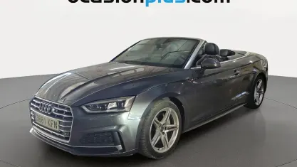 Usado Audi A5 Cabriolet S-Line 190 CV (139 kW) 2017 Gris Descapotable