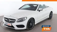 Blanco Usado 2016 Mercedes C220 AMG line Descapotable | 26.299 € (Precio justo)