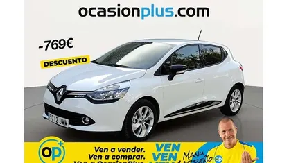 Usado Renault Clio IV LIMITED 90 CV (66 kW) 2016 Blanco Utilitario