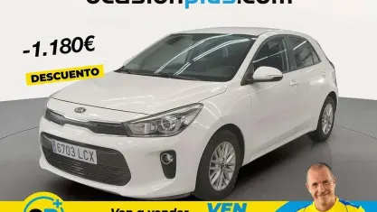 Usado Kia Rio 101 CV (74 kW) 2019 Blanco Utilitario