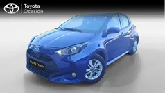 Azul Usado 2021 Toyota Yaris Hybrid Active Berlina | 19.500 € (Precio justo)