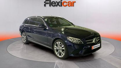 Brugt Mercedes C220 194 HK (142 kW) 2019 Blå Stationcar