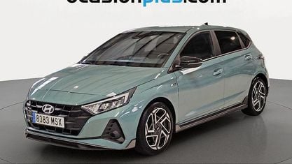 Brugt Hyundai i20 N Line 80 HK (58 kW) 2024 Grøn Hatchback