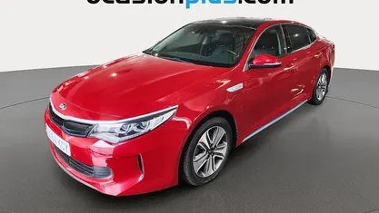 Rojo Usado 2017 Kia Optima Hybrid Berlina | 15.269 € (Super precio)