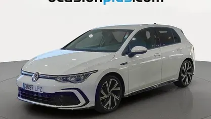 Usado VW Golf VII R-line 150 CV (110 kW) 2021 Blanco Utilitario