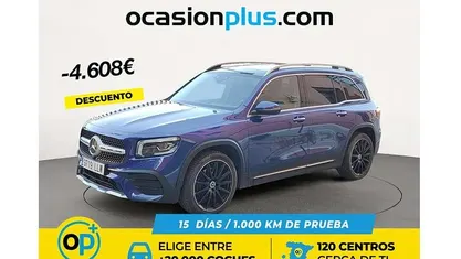 Usado Mercedes GLB220 AMG 190 CV (139 kW) 2020 Azul SUV