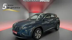 Gris Usado 2024 Hyundai Tucson SUV | 23.490 € (Buen precio)