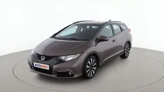 Gris Usado 2014 Honda Civic Sport Familiar | 10.699 € (Precio justo)