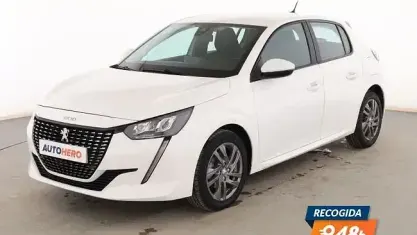 Usado Peugeot 208 Active 101 CV (74 kW) 2021 Blanco Utilitario