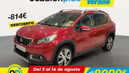 Usado Peugeot 2008 Allure 110 CV (80 kW) 2018 Rojo SUV