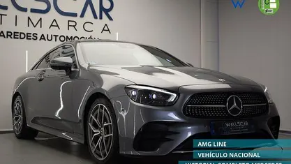 Usado Mercedes E220 194 CV (142 kW) 2021 Gris Coupe