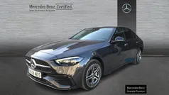 Gris grafito Usado 2023 Mercedes C300e AMG line Berlina | 43.900 € (Super precio)