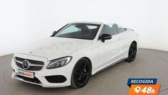 Usado 2016 Mercedes C220 AMG line Descapotable | 27.599 € (Precio justo)