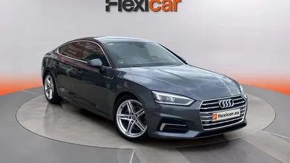 Usado Audi A5 Sportback Premium 190 CV (139 kW) 2018 Gris Utilitario