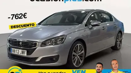Usado Peugeot 508 GT 181 CV (133 kW) 2017 Gris Berlina