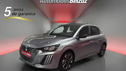 Usado Peugeot 208 Style 102 CV (75 kW) 2025 Gris Utilitario