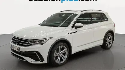 Blanco Usado 2021 VW Tiguan R-line SUV | 24.955 € (Precio justo)