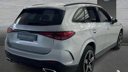 Usado Mercedes GLC300 AMG line 333 CV (244 kW) 2024 Gris