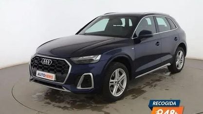 Käytetty Audi Q5 S-Line 204 HP (150 kW) 2021 Sininen Katumaasturi