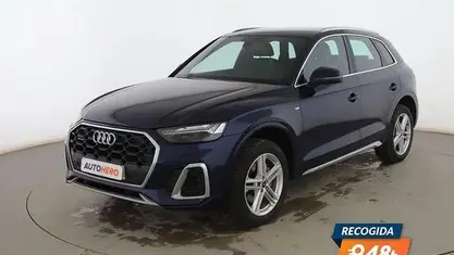 Begagnad Audi Q5 S-Line 204 HK (150 kW) 2021 Blå SUV