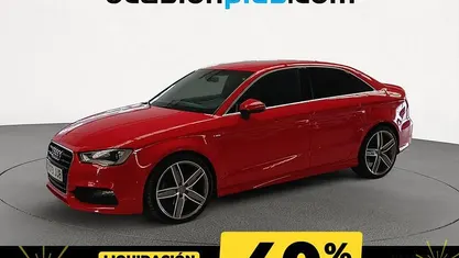 Rojo Usado 2015 Audi A3 S-Line Berlina | 17.399 € (Precio justo)