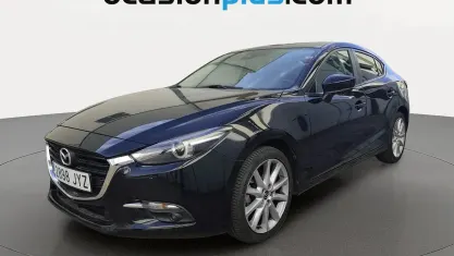 Brugt Mazda 3 Luxury 120 HK (88 kW) 2017 Sort Sedan