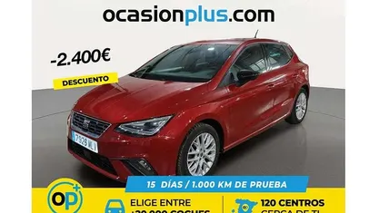 Usado Seat Ibiza FR 110 CV (80 kW) 2023 Rojo Utilitario