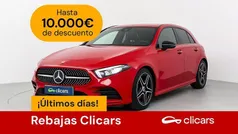 Rojo Usado 2019 Mercedes A200 Berlina | 26.790 € (Precio justo)