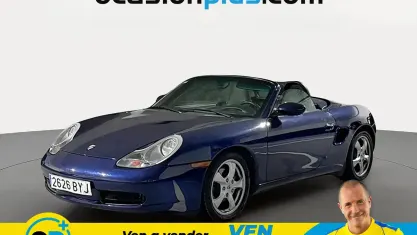 Używany Porsche Boxster 220 KM (161 kW) 2002 Niebieski Kabriolet
