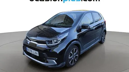 Usado Kia Picanto X-Line 101 CV (74 kW) 2022 Negro Utilitario