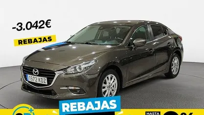 Negro Usado 2017 Mazda 3 Style Berlina | 11.658 € (Precio justo)