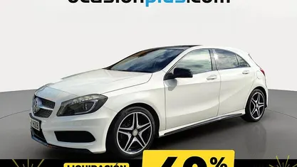 Blanco Usado 2014 Mercedes A180 AMG line Utilitario | 13.250 € (Precio justo)