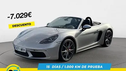 Plateado Usado 2017 Porsche Boxster S Descapotable | 62.500 €