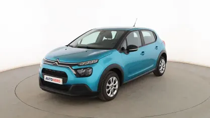 Usado Citroën C3 Live 102 CV (75 kW) 2020 Azul Utilitario